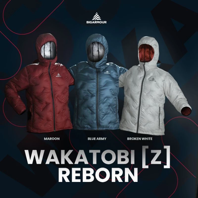 Bigarmour Wakatobi [Z] - Ergonomic Seamless Goose Down Jacket