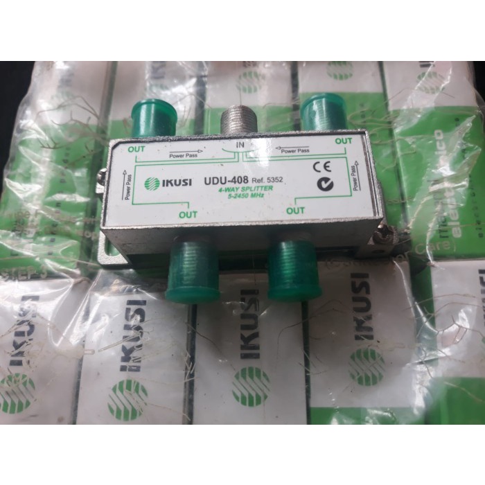 Jual Splitter Ikusi 4 Way 5-2450Mhz Matv Catv Cable Promo Terbaru ...