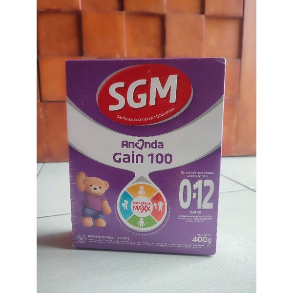 Jual SGM Gain 100 400g | Shopee Indonesia