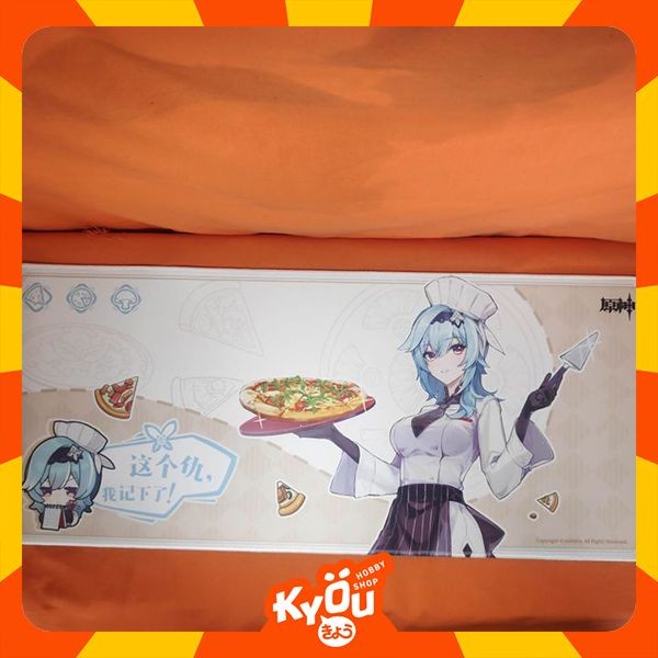 Jual Eula Special Collaboration Mousepad Genshin Impact X Pizza Hut