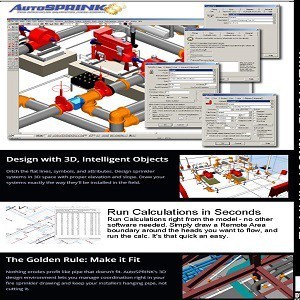 Jual Run M.E.P.CAD AutoSPRINK 12.0.51 x64 full version Garansi Work ...