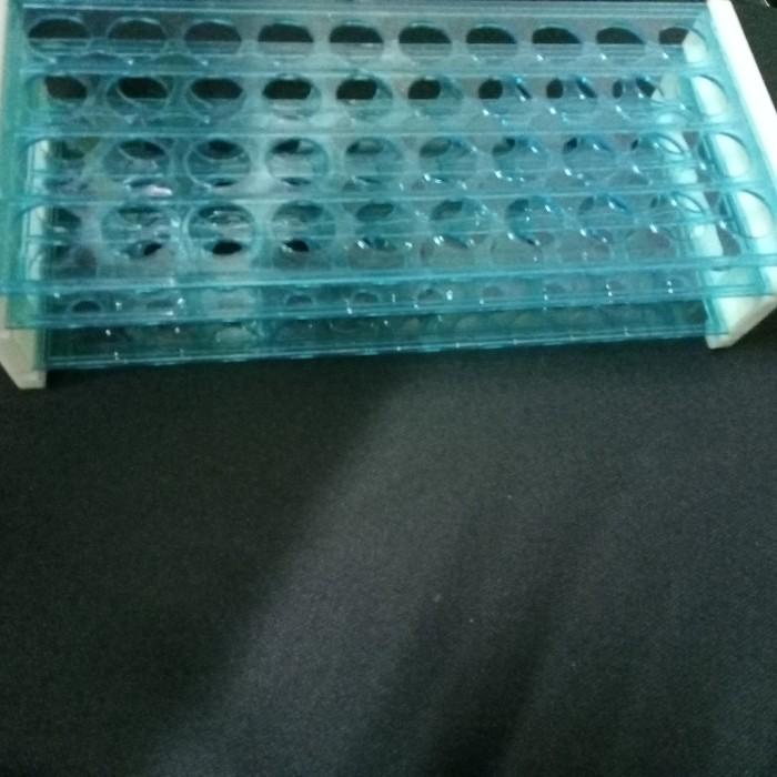 Jual rak tabung reaksi plastik 40 lubang | Shopee Indonesia