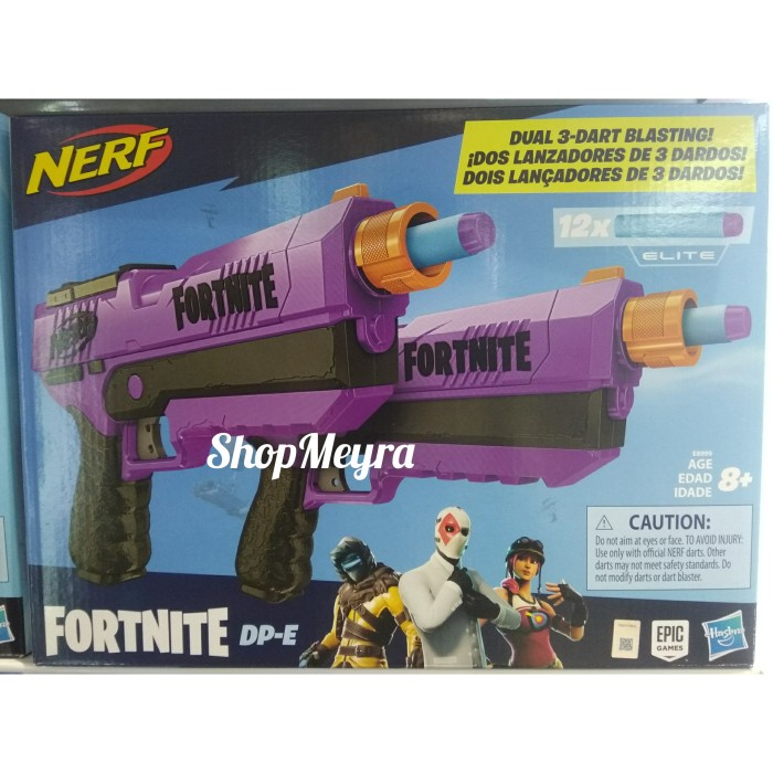 Jual Nerf Fortnite DP E Dual Blaster | Shopee Indonesia