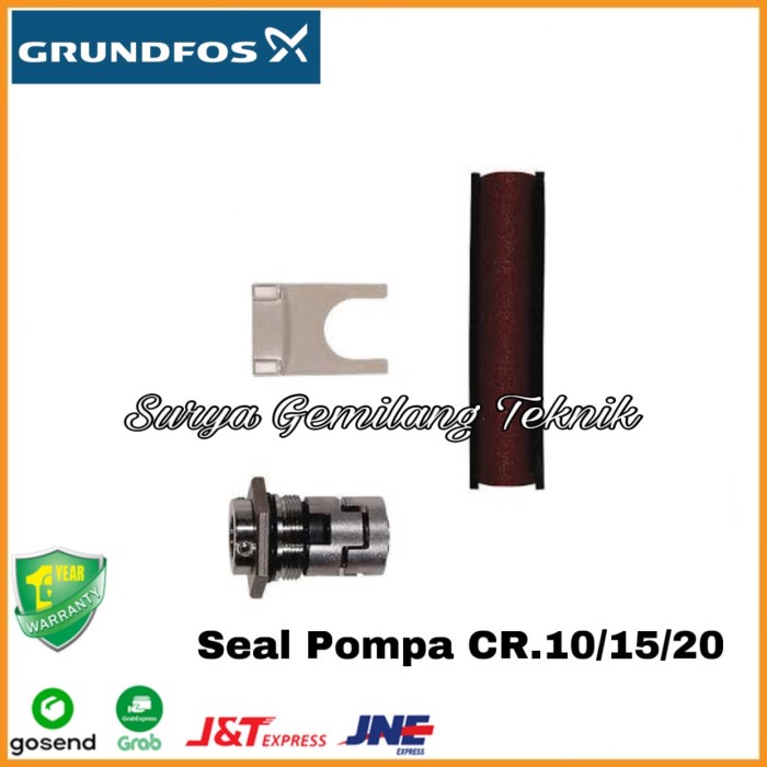 Jual Original Seal Pompa Grundfos Cr Hqqe Mechanical Seal Shaf Pompa Cr Bisa Gojek