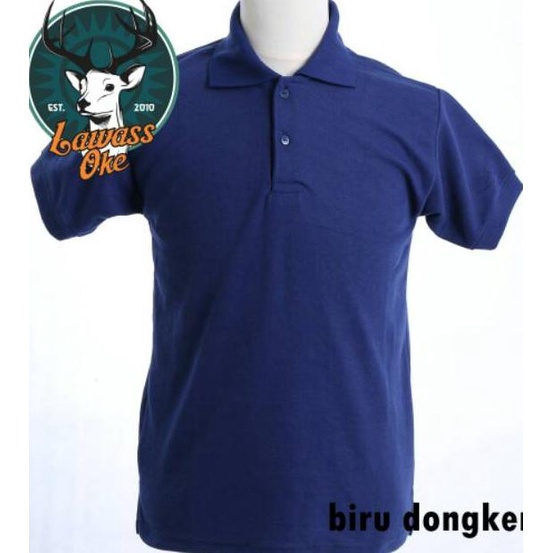 Jual Limited Kaos Polo Shirt Baju Polos Pria Berkerah Wanita Banyak