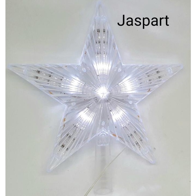 Jual Newproduk Hiasan Pucuk Bintang Pohon Natal Christmas Tree Star Top Led Star 06 9314