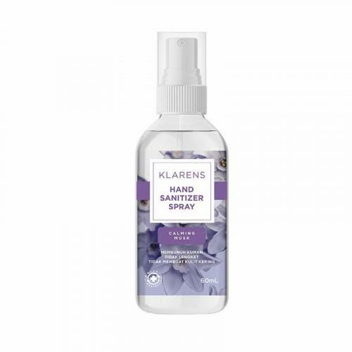 Jual Klarens Hand Sanitizer Spray Calming Musk 60ml Shopee Indonesia