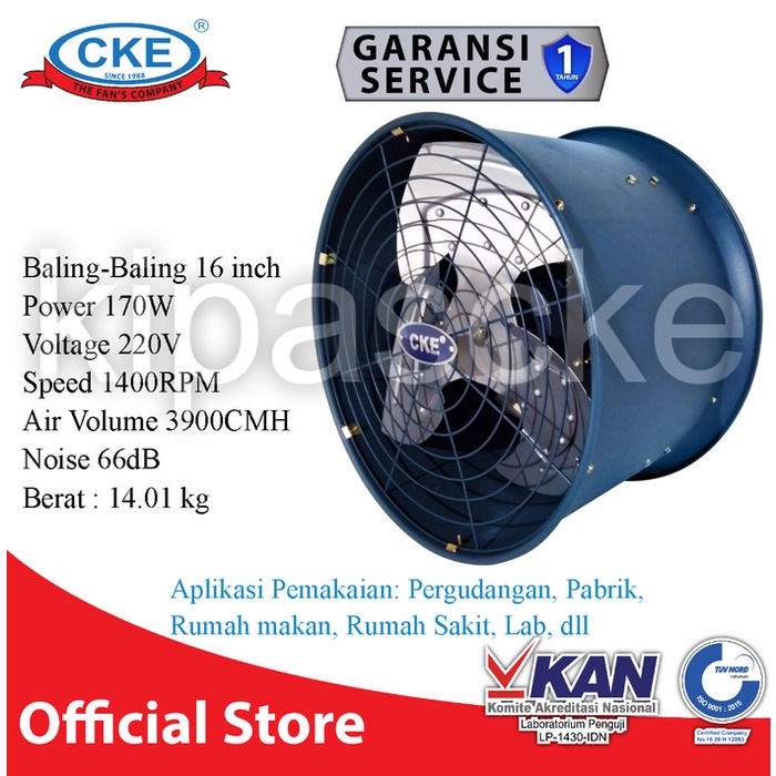 Jual Jual Drum Fan Cke Inch Dfl Ex Yl Blower Tabung Gedung Eksos Drum Shopee Indonesia