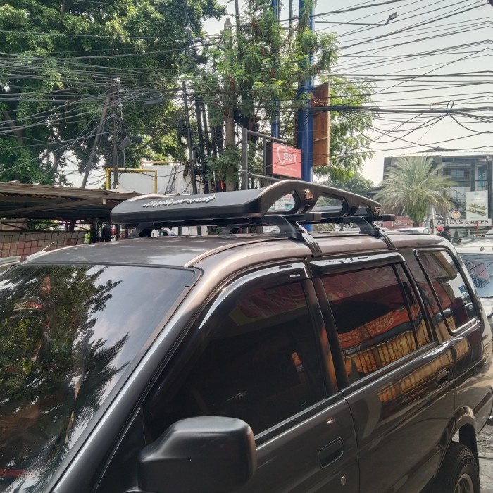 Jual Roof Rack Bagasi Atas Mobil Isuzu Panther Cross Bar Merek