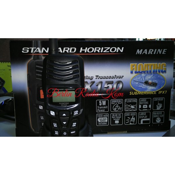 Jual Standar Horizon Hx 150 Radio Ht Marine (Yaesu) | Shopee Indonesia