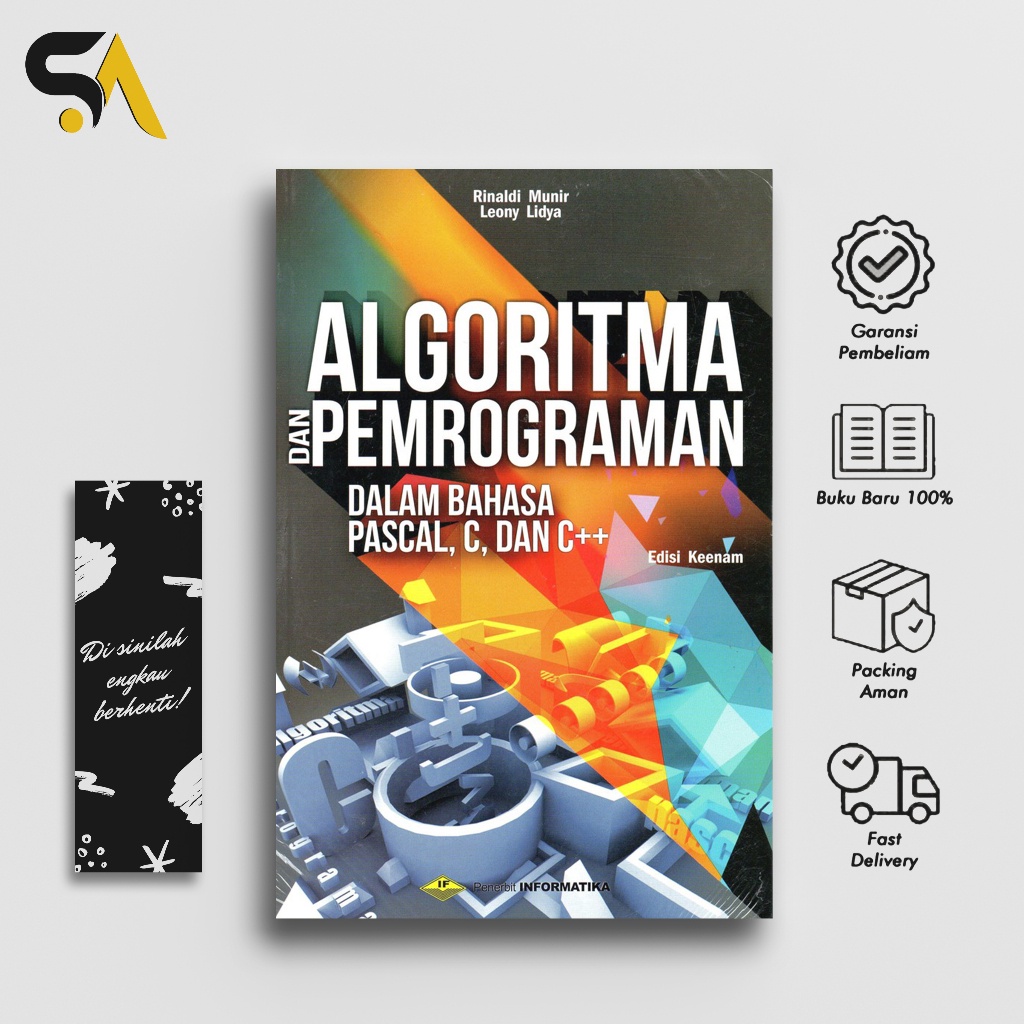 Jual Algoritma Dan Pemrograman Edisi 6 By Rinaldi Munir | Shopee Indonesia