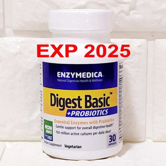 Jual Enzymedica Digest Basic Probiotic 30 Caps Enzim Pencernaan ...