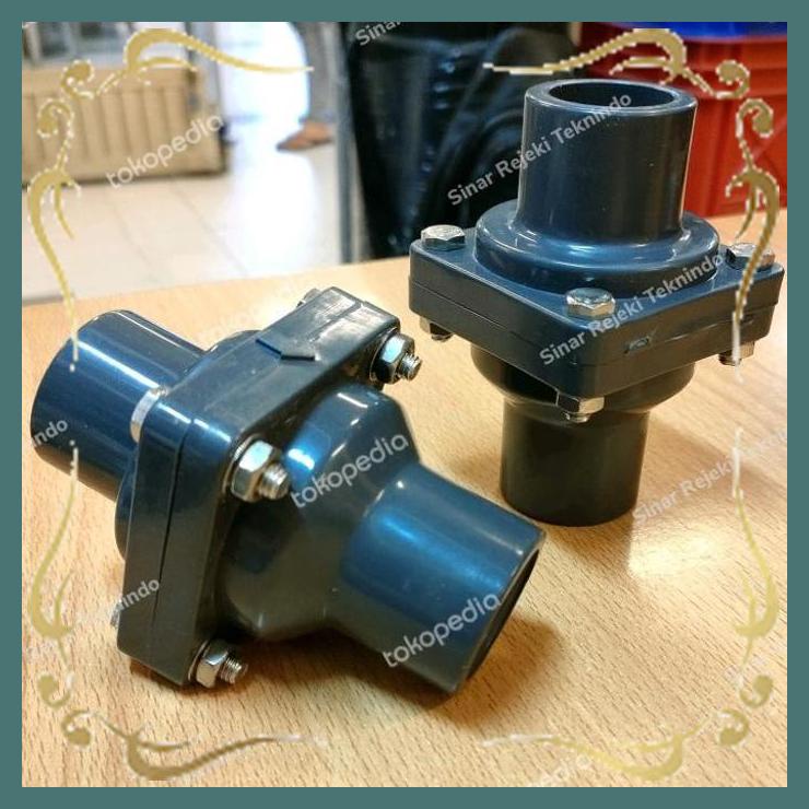 Jual [MVM] SWING CHECK VALVE PVC 1 1/2" INCH / KLEP TABOK UPVC VALVE