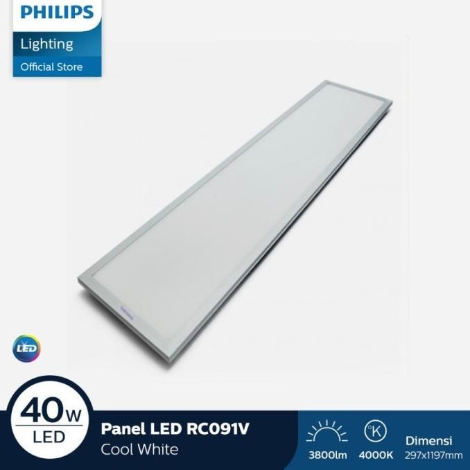 Jual PHILIPS LED PANEL GYPSUM RC081V LED38S 865 PSU W30L120 G3 MR PCV ...