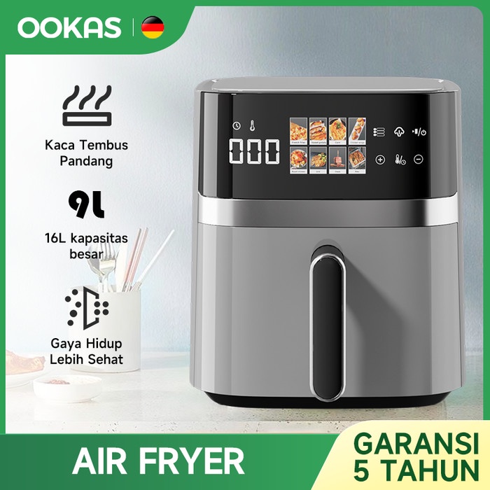 Jual IMUTO AIR FRYER LOW WATT OVEN 8L PENGGORENGAN TANPA MINYAK