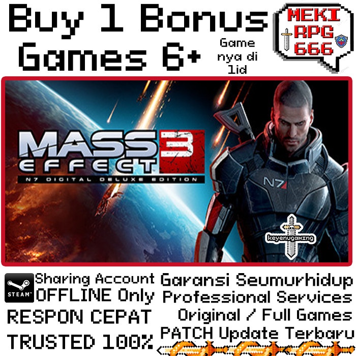 Acheter Mass Effect 3 Key 🏷️ au meilleur prix