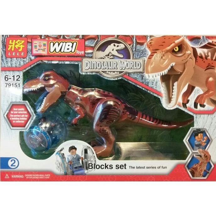 Jual fiw Lego Lele: Jurassic Park Dinosaurus Tyrannosaurus Rex (T-rex ...