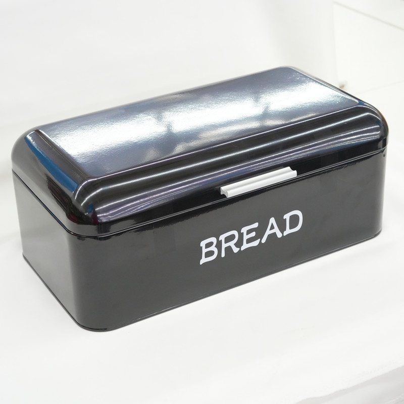 Jual Bread Case Rectangle Kotak Roti Hitam Tempat Roti/Kotak Roti ...