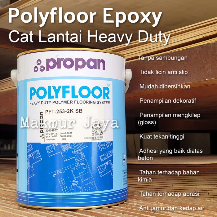 Jual Propan Polyfloor Epoxy Flooring Pft 253 2k Cat Lantai Shopee Indonesia 1614