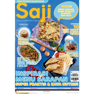 Jual Saji 457 - Insprirasi Menu Sarapan (B.Indonesia) | Shopee Indonesia