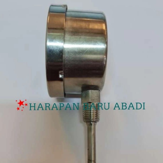 Jual [Original] Thermometer Gauge Stainless Model Raket 3 Inch 120° C ...
