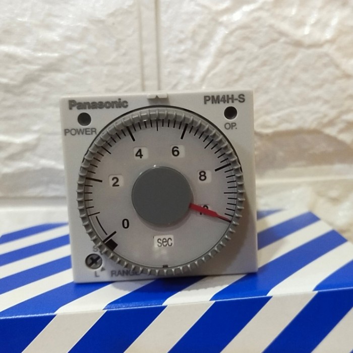 Jual [New] Timer Panasonic Pm4H-S / Multi Range Timer Panasonic 5A 250V ...