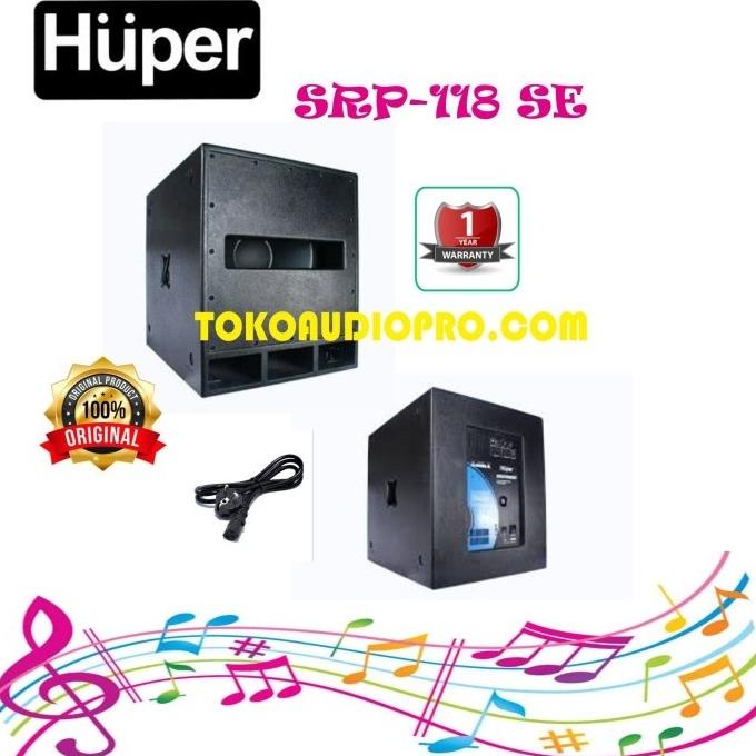 Jual Subwoofer Huper SRP118SE 18-Inch Aktif Subwoofer Original Huper ...