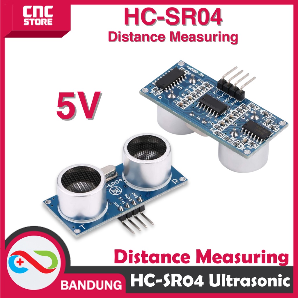 Jual HC-SR04 SR04 ULTRASONIC DISTANCE MEASURING TRANSDUCER SENSOR ...