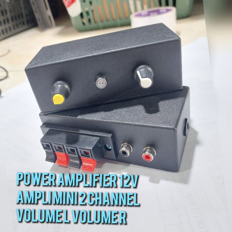 Jual BAYAR DITEMPAT PROMO POWER AMPLI / AMPLIFIER MINI 12 VOLT STEREO 2 ...