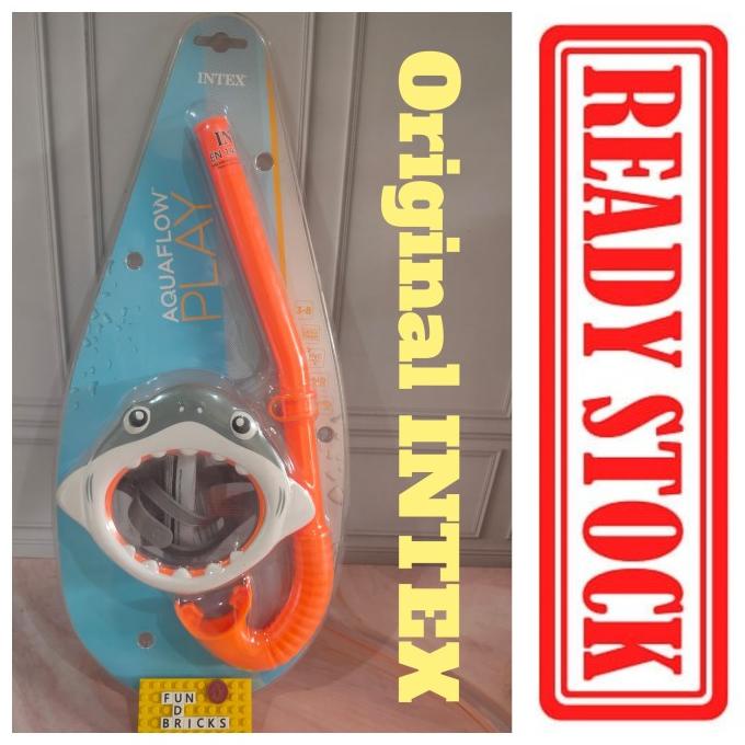 Jual Intex Shark Snorkling Kaca Mata Renang | Shopee Indonesia