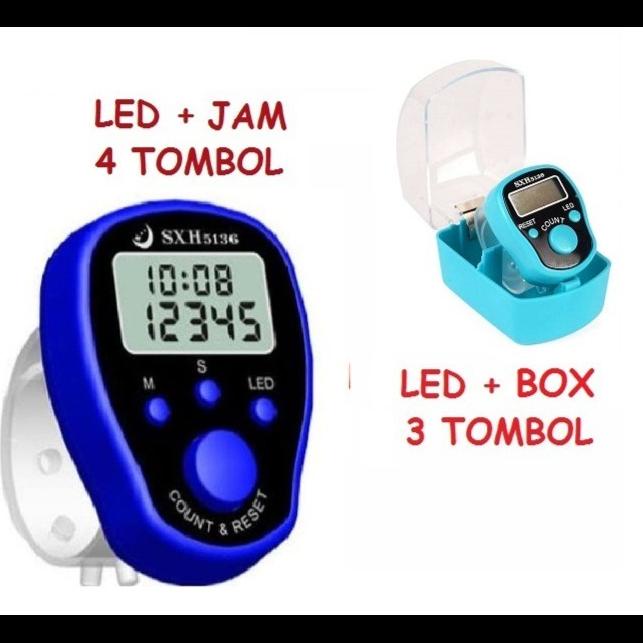 3 Stück Digital Finger Counter - Elektronische Zähler Für Hände 10.7cm