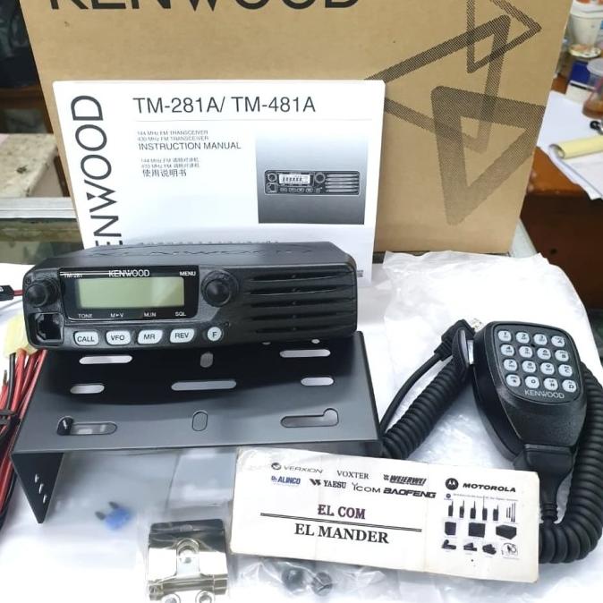 Jual RADIO RIG KENWOOD TM-281A VHF - RIG KENWOOD TM 281 ORIGINAL ...