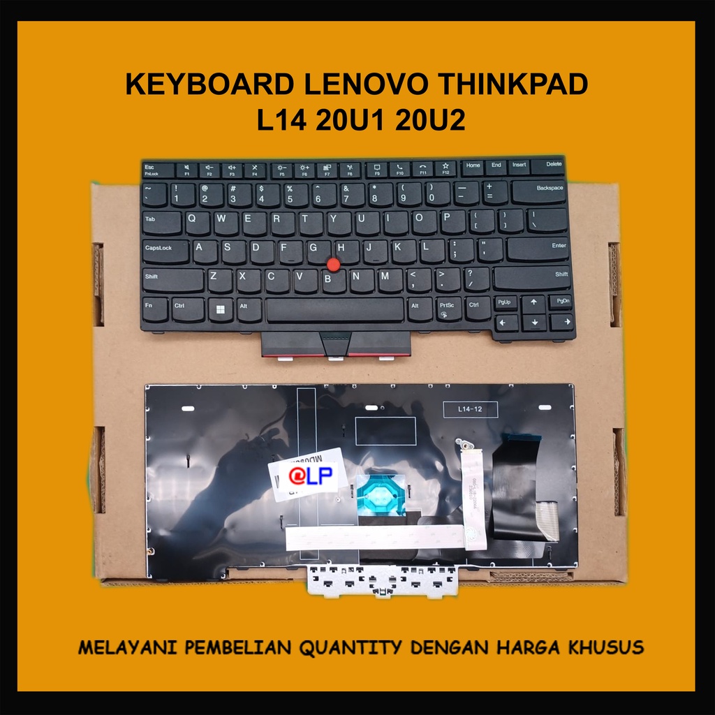 Bracciolo Palmrest Per Lenovo ThinkPad L14 Gen1 (20U1/20U2) – SENZA Lettore Impronte – 5CB0S95395 - Foto 3