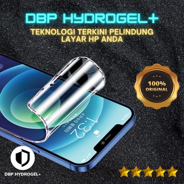 Jual [ORI 100] DBP HYDROGEL + Premium Tecno Camon 18 Anti Gores HP Screen Guard Protector Ultra