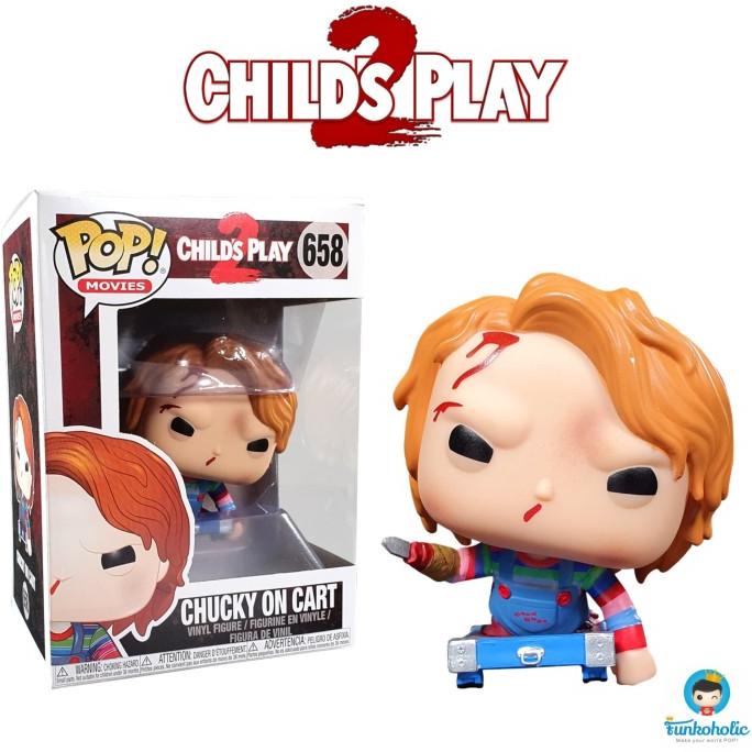 Jual Funko POP! Movies Horror Child's Play 2 - Chucky on Cart ...