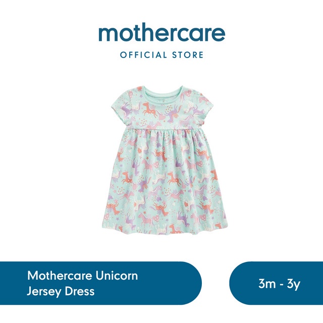 Mothercare Green Pear Jersey Dress main image 1