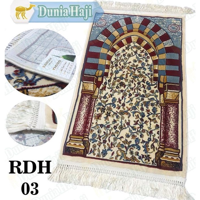 Jual Sajadah Exclusive Rawdah Tebal 8 mm Besar Raudah Raudhah ORI SAUDI ...