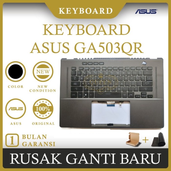 Jual KEYBOARD FRAME LAPTOP ASUS ROG Zephyrus G15 GA503 GA503QS ORIGINAL ...