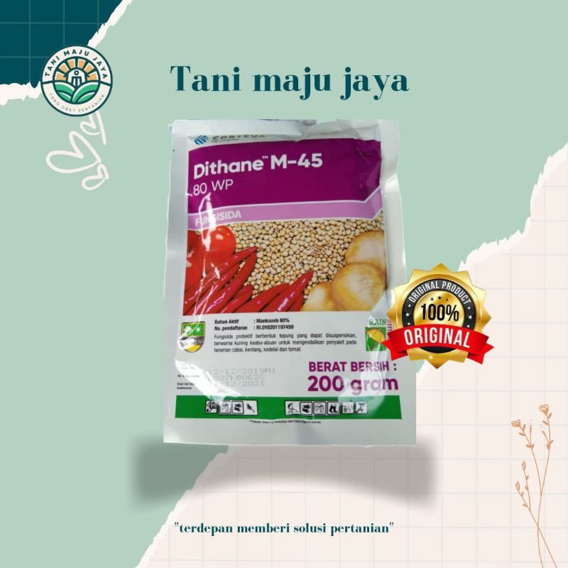 Jual FUNGISIDA PROTEKTIF DITHANE-M45 80WP - 1 KG | Shopee Indonesia