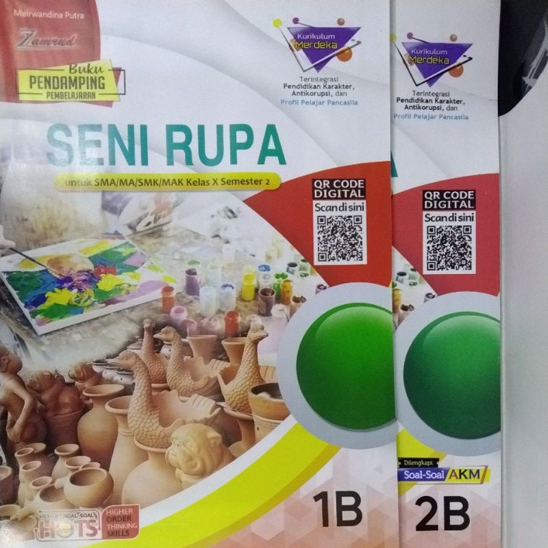 Jual LKS SMA SMK SENI RUPA KELAS 10 11 KURIKULUM MERDEKA SEMESTER 2 ...