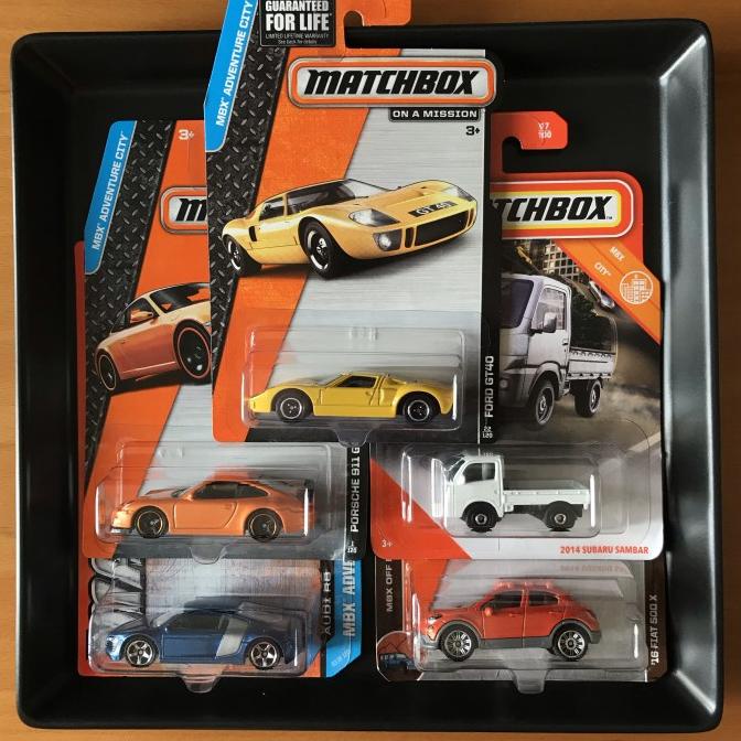 Jual (CLA) MATCHBOX SET OF 5 - FORD GT40, AUDI R8, PORSCHE 911 GT3 ...