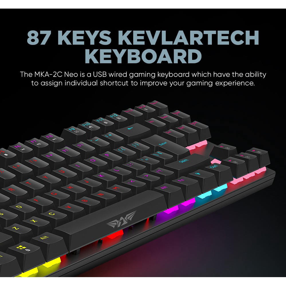 Jual Keyboard Gang Mechanical Armaggeddon Mka-2C Neo Psychraven Tkl ...