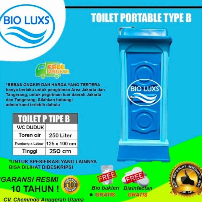 Jual Toilet Portable Type B Wc Duduk+Washtafel | Shopee Indonesia