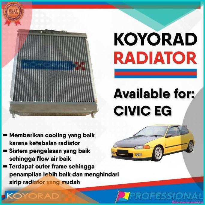 Jual Aksesoris Variasi Koyorad Koyo racing radiator Estilo Genio Ferio ...