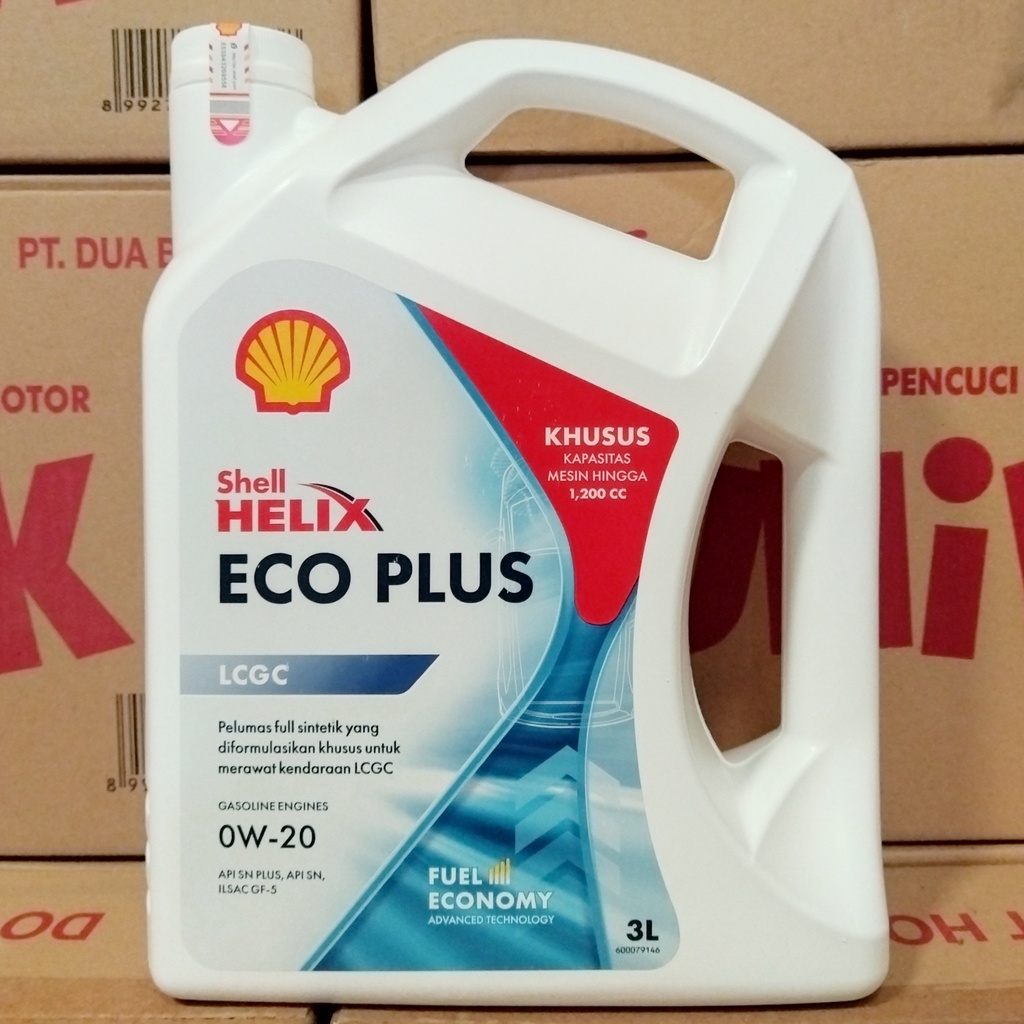 Jual Oli Mesin Mobil Bensin Shell Helix Eco W Liter Shopee Indonesia