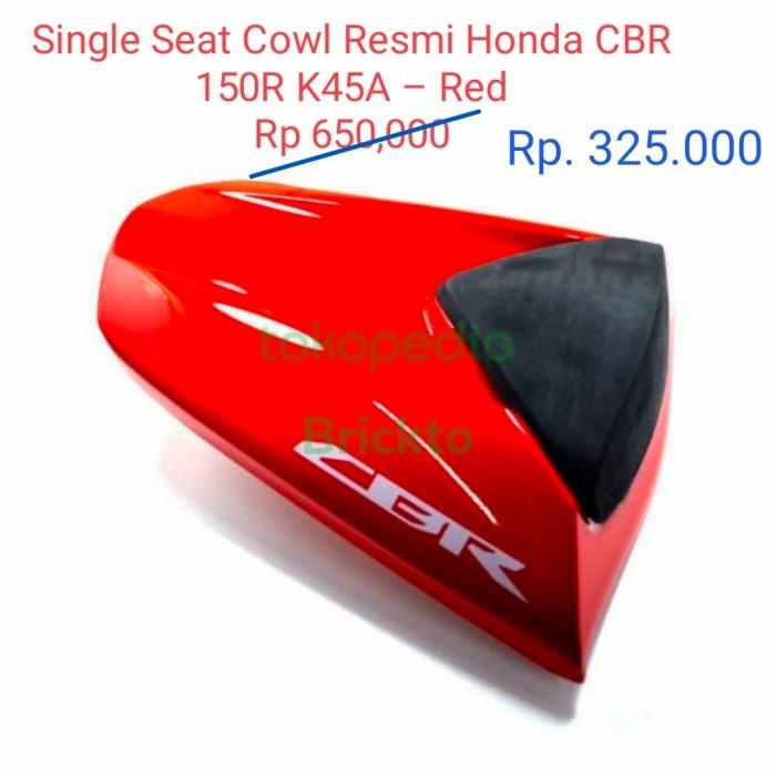 Jual Single Seat Cowl Resmi Honda Cbr R K A Red Premium Original