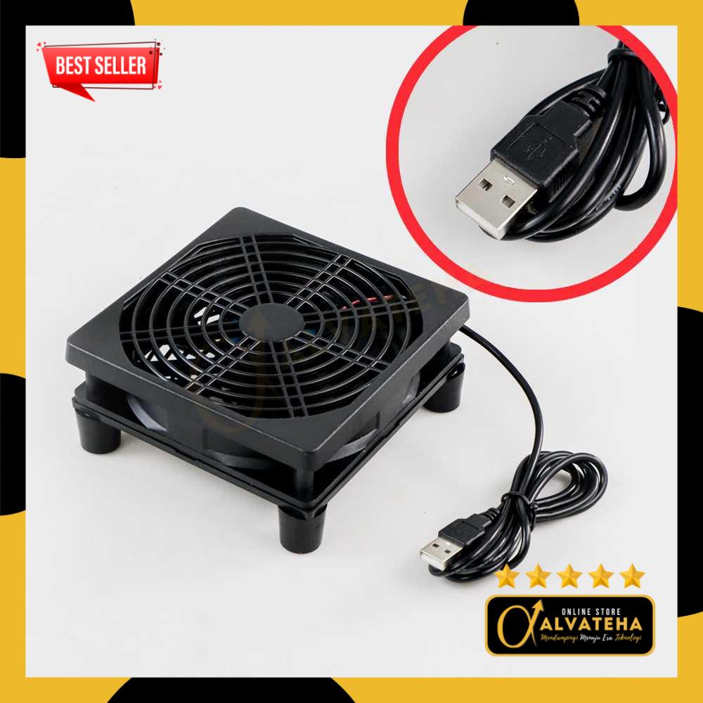Jual Kipas Pendingin untuk Router Fan Cooler Cooling Case DIY USB 120mm ...