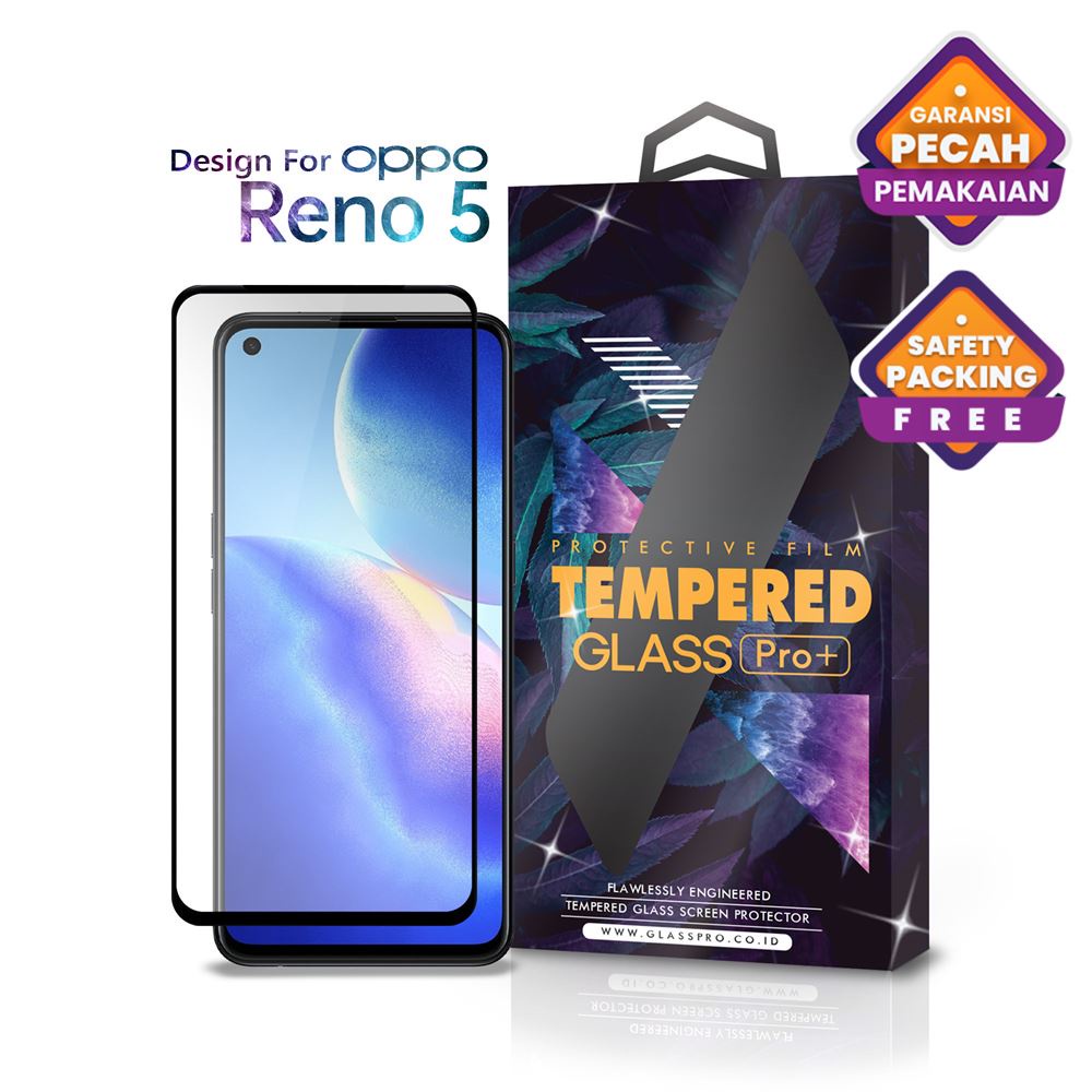 Jual Glass Pro Tempered Glass Oppo Reno5 Reno Full Cover Ant
