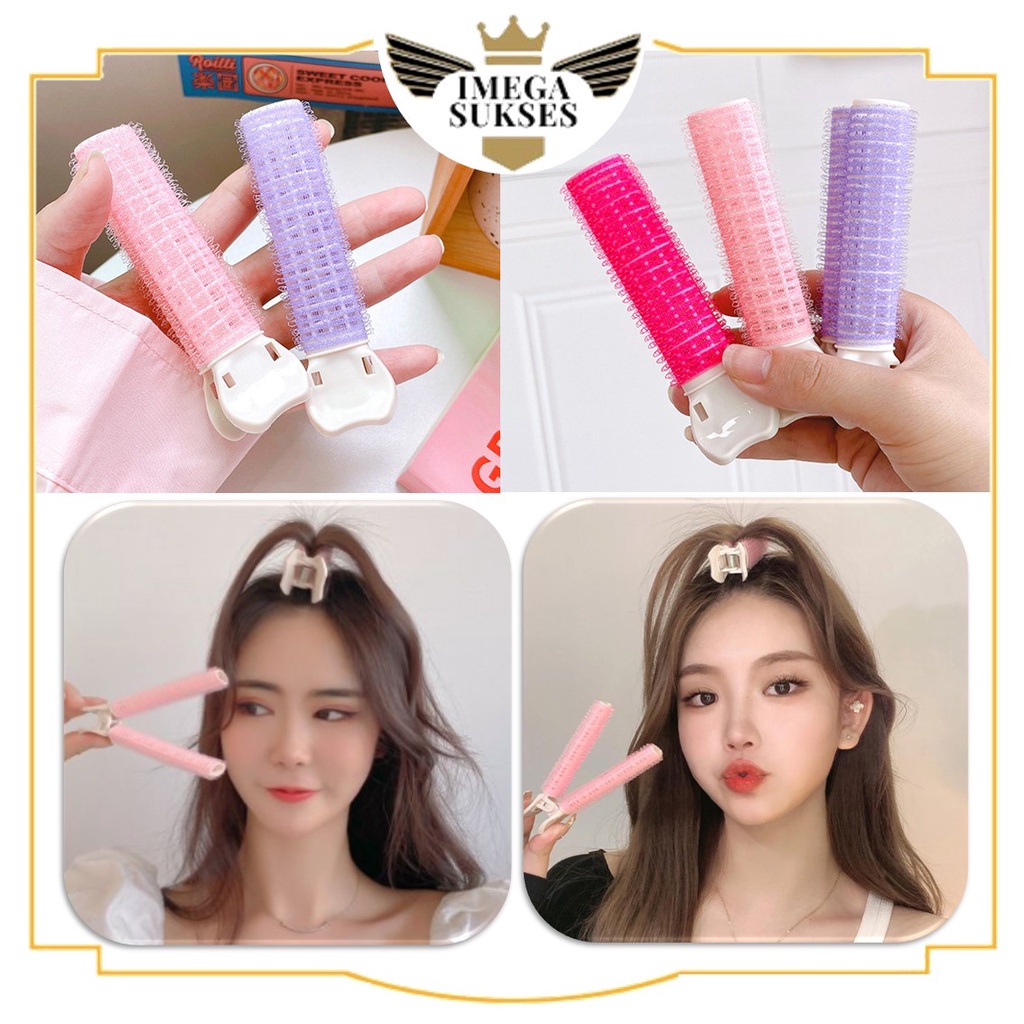 Jual PHG - Roll Rambut Jepit Korea Velcro Hair Gulung Jepitan Clip ...