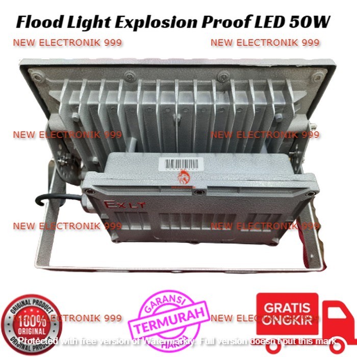 Jual Lampu Sorot Yaming Flood Light Explosion Proof Led 50w 6000k Putih